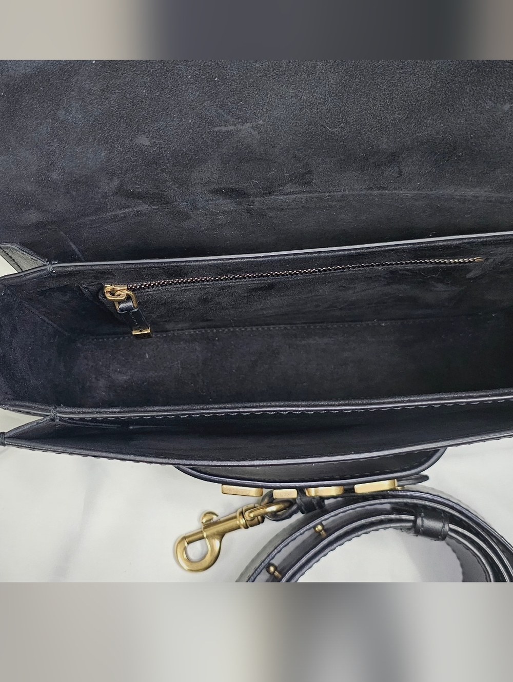 Christian Dior Smooth Calfskin Dio(r)evolution Flap Bag Black - Picture 7 of 16